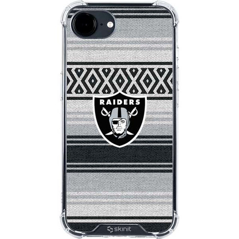 NFL Las Vegas Raiders Trailblazer iPhone 16e Clear Case